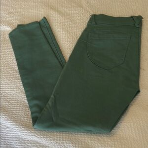 Democracy Turquoise Pants with Metal Button